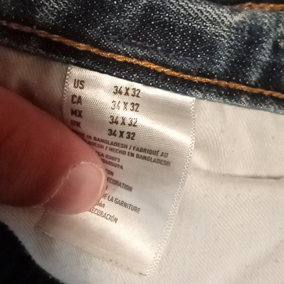 Men's American Eagle Relaxed Fit Jeans - Picture 8 of 8